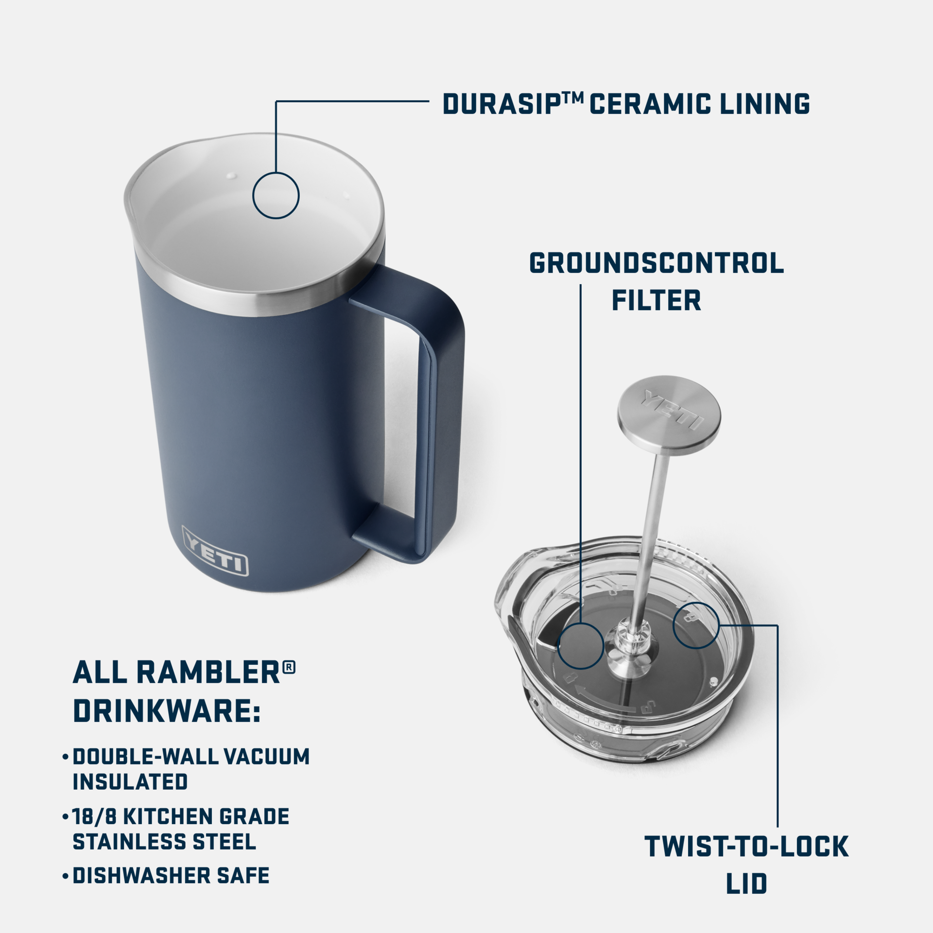 34 OZ FRENCH PRESS - Image 3